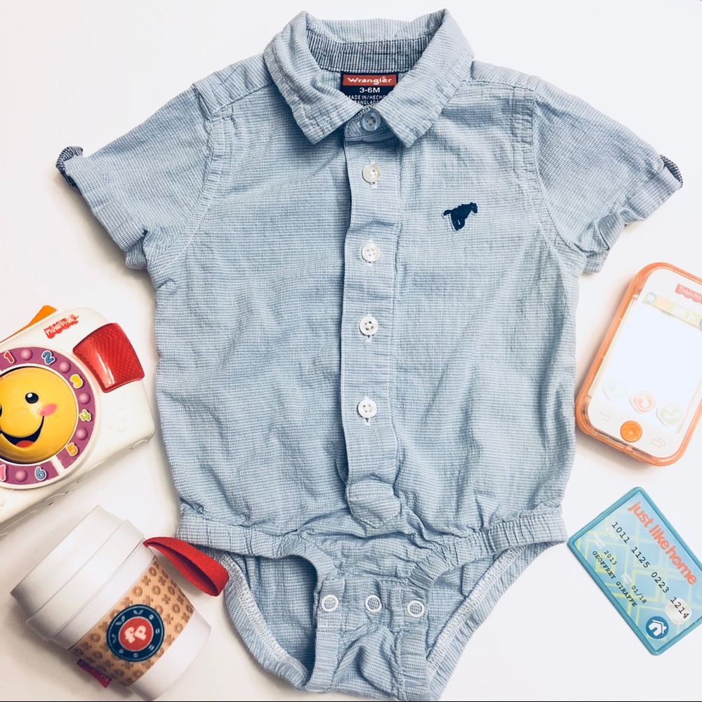 3-6 month | Wrangler onesie